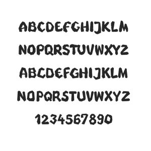 Letters Tiki Type