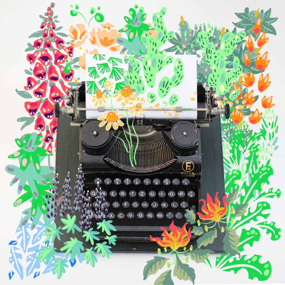 Typewriter Botanischer Garten